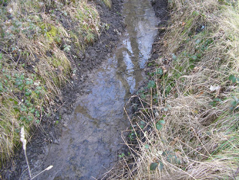 Clean up of Daysbrook cable oil leak -after.